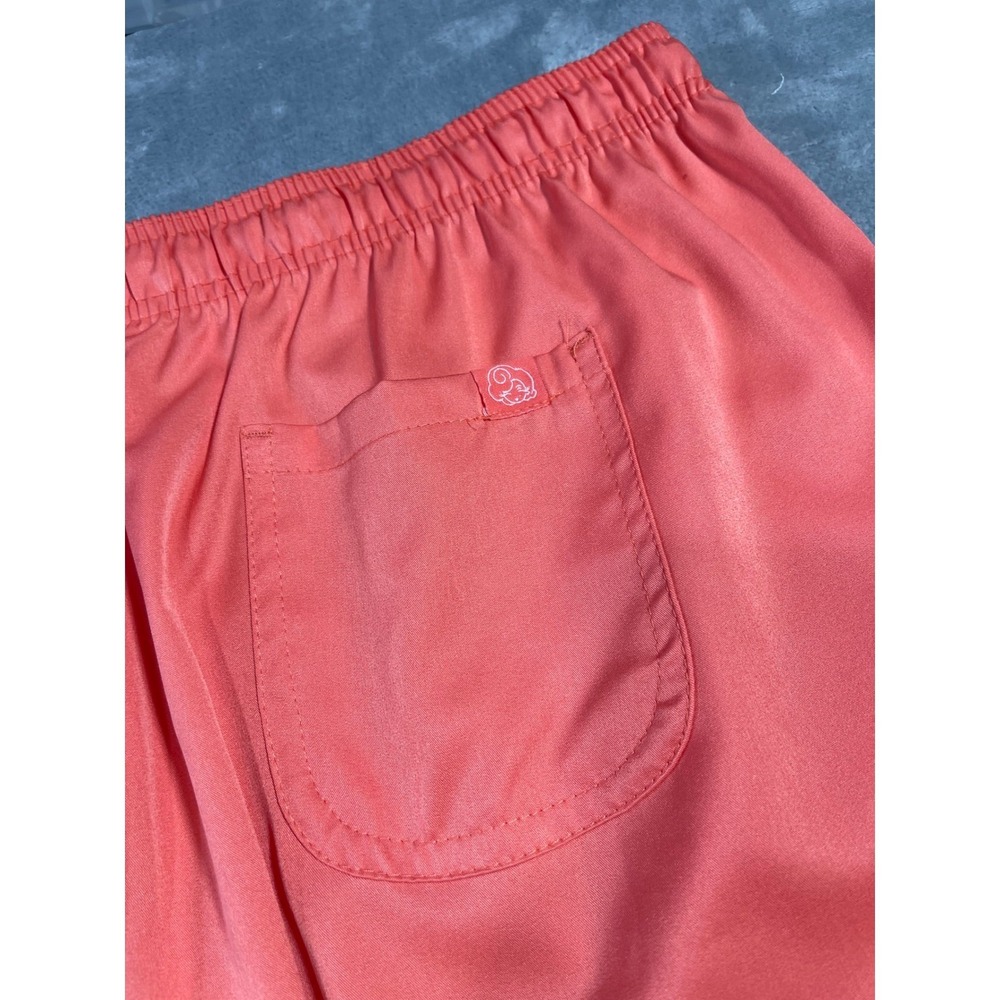 Mini Marilyn by MediChic Coral Pink Scrub Joggers Womens XL Cargo Medical Pants - Picture 6 of 7